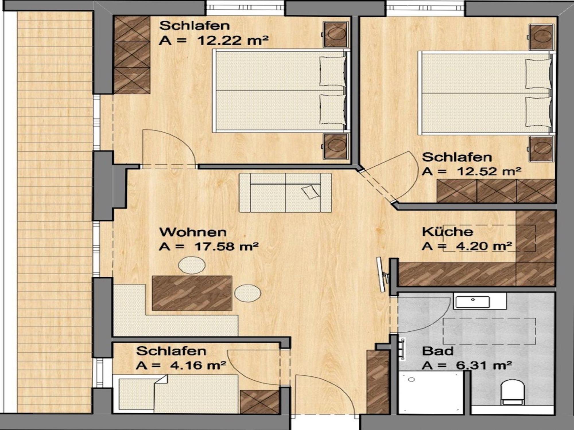Appartement Schwaiger Scheffau am Wilden Kaiser Camera foto